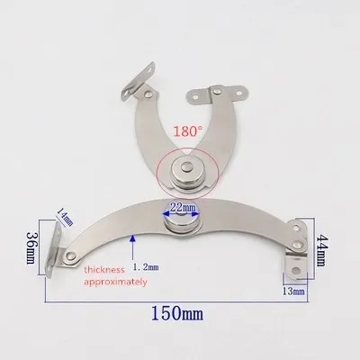 

2 шт. гидравлическая петля из нержавеющей стали, регулируемая случайно остановка, подъемная заслонка, опорные петли, дверная мебельная фурнитура