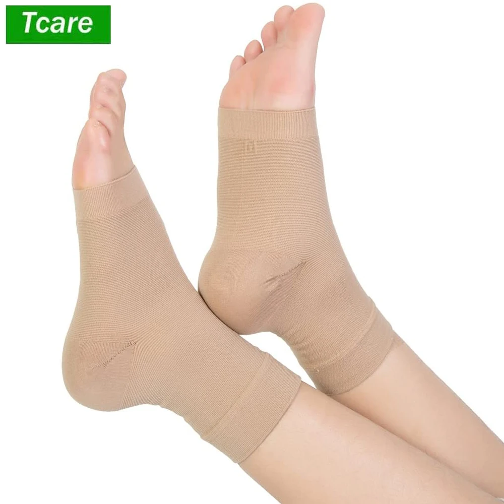 Tcare Plantar Fasciitis Socks 20-30mmHg Compression Socks for Arch & Ankle Support Foot Care Compression Sleeves Injury Recovery