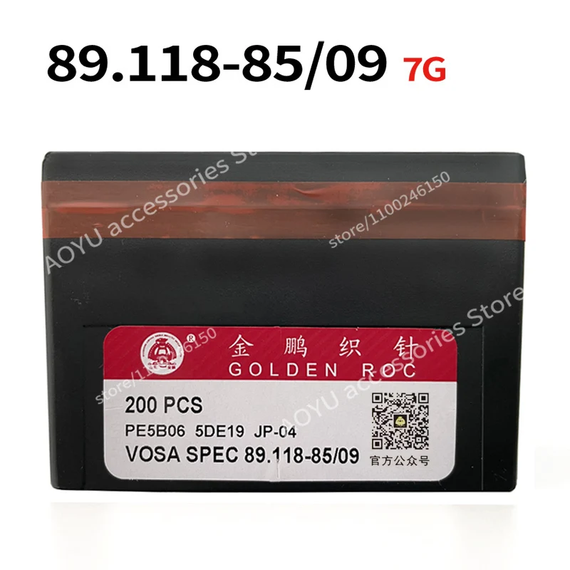 

200 Pieces Genuine Golden Roc Knitting Needle Vosa Spec 89.118-85/09 For SHIMA SEIKI Chinese Knitting Machine 7G Needle