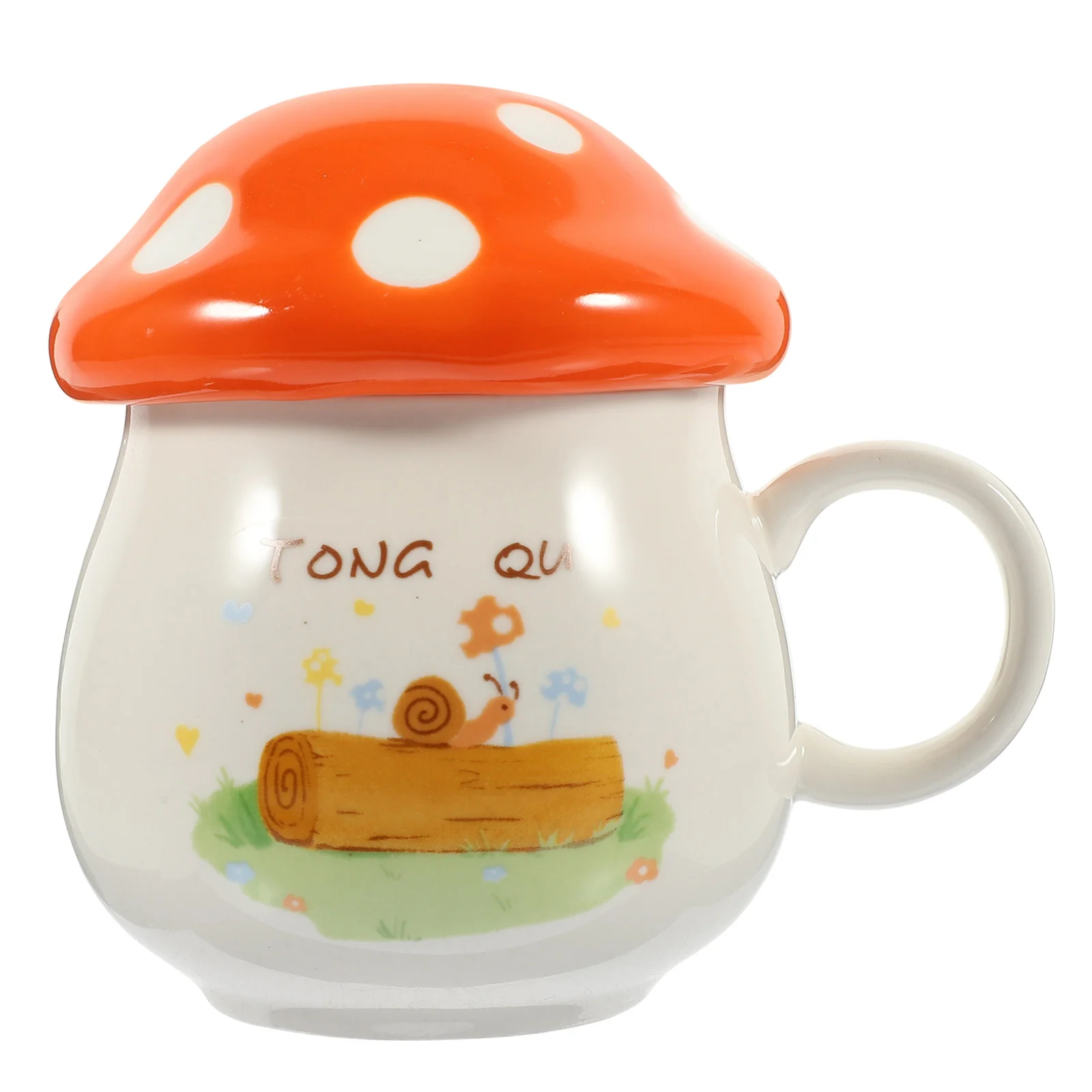 

Juice Glass Tea Cups Cute Coffee Mugs Cartoon Mushroom Ornament Aesthetic Espresso
