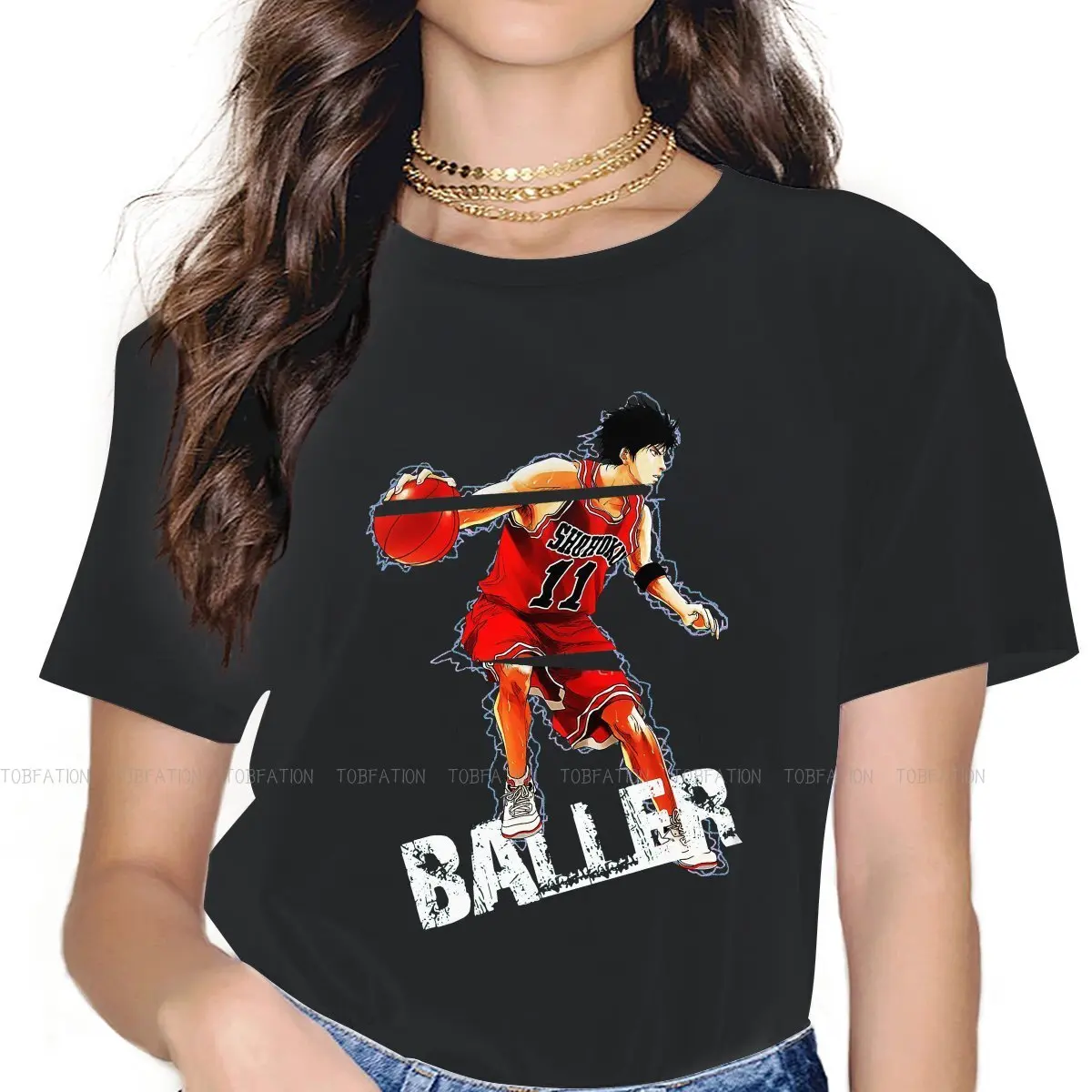 

the Baller Style TShirt for Girl Slamdunk Comfortable Gift Clothes T Shirt Stuff Ofertas