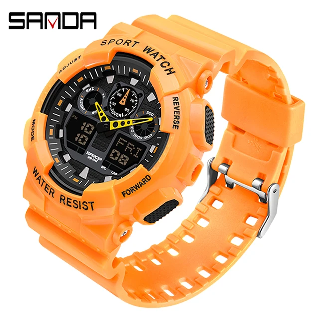 Sport Digital Watch - Waterproof Quartz Multifunctional 1