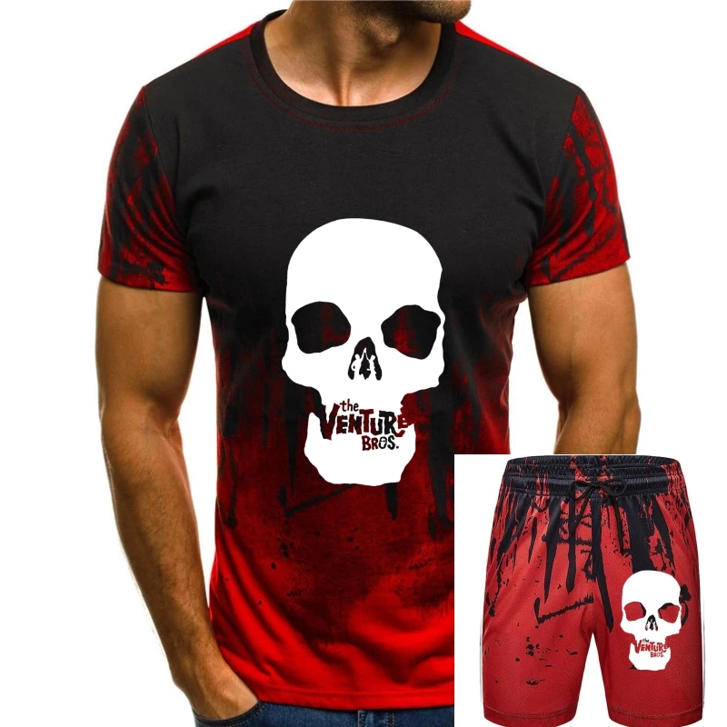 Взрослые плавают в сердцах. Официальная Лицензированная футболка с черепом для взрослых, летняя стильная повседневная одежда, футболка