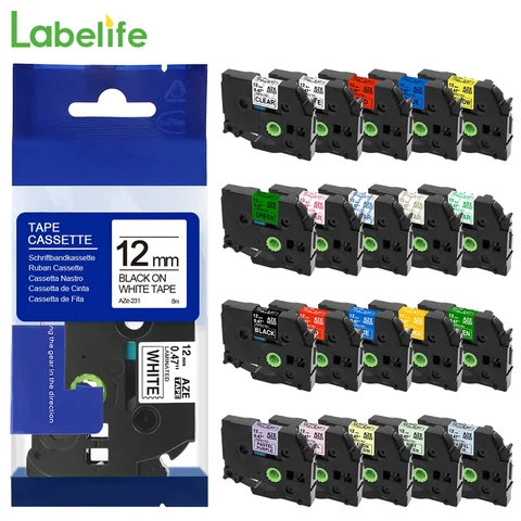 Labelife Лента для этикеток 6/9/12 мм  для P-touch