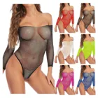 Сексуальное нижнее белье для женщин, Эротическое нижнее белье Стразы с открытыми плечами, прозрачное Сетчатое нижнее белье, порно, сексуальные чулки