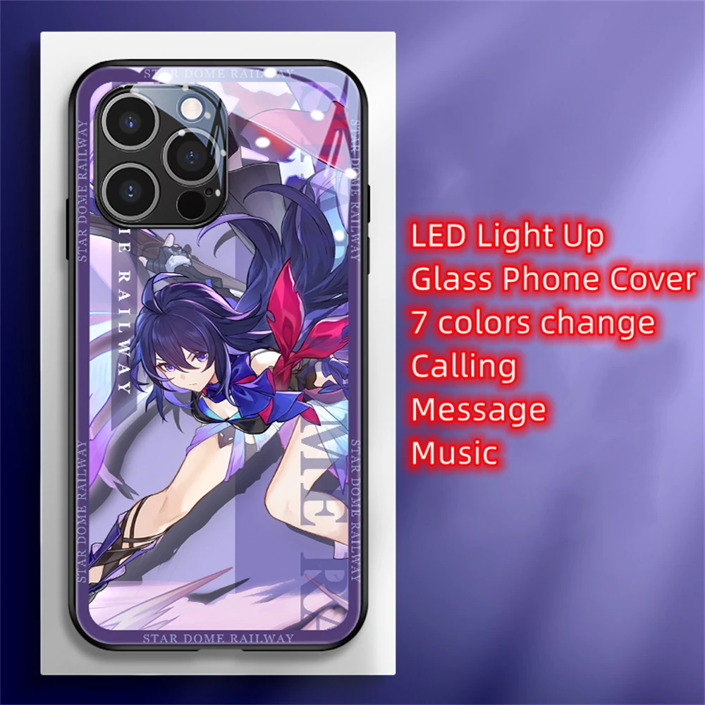 Чехол со светодиодной подсветкой для Samsung S23 S22 S21 S20 Ultra Plus Note 10 20 A53 A52 A54