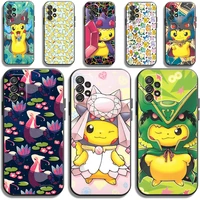 pokemon pikachu phone cases for samsung galaxy a22 5g a31 a72 a52 a71 a51 5g a42 5g a20 a21 a22 4g a22 5g a20 a32 5g a11 funda