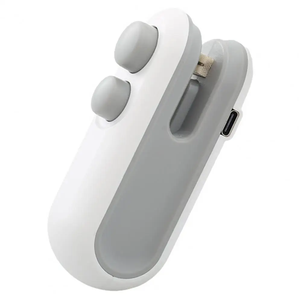 

Easy to Use Bag Sealer Rechargeable Portable Snack Sealing Machine Preserve Freshness with Simple Operation for Home for Snacks