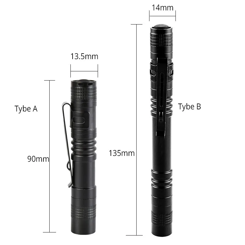 LED Flashlights Pen Light Mini Small Torch Portable for Camping Outdoor Emergency |