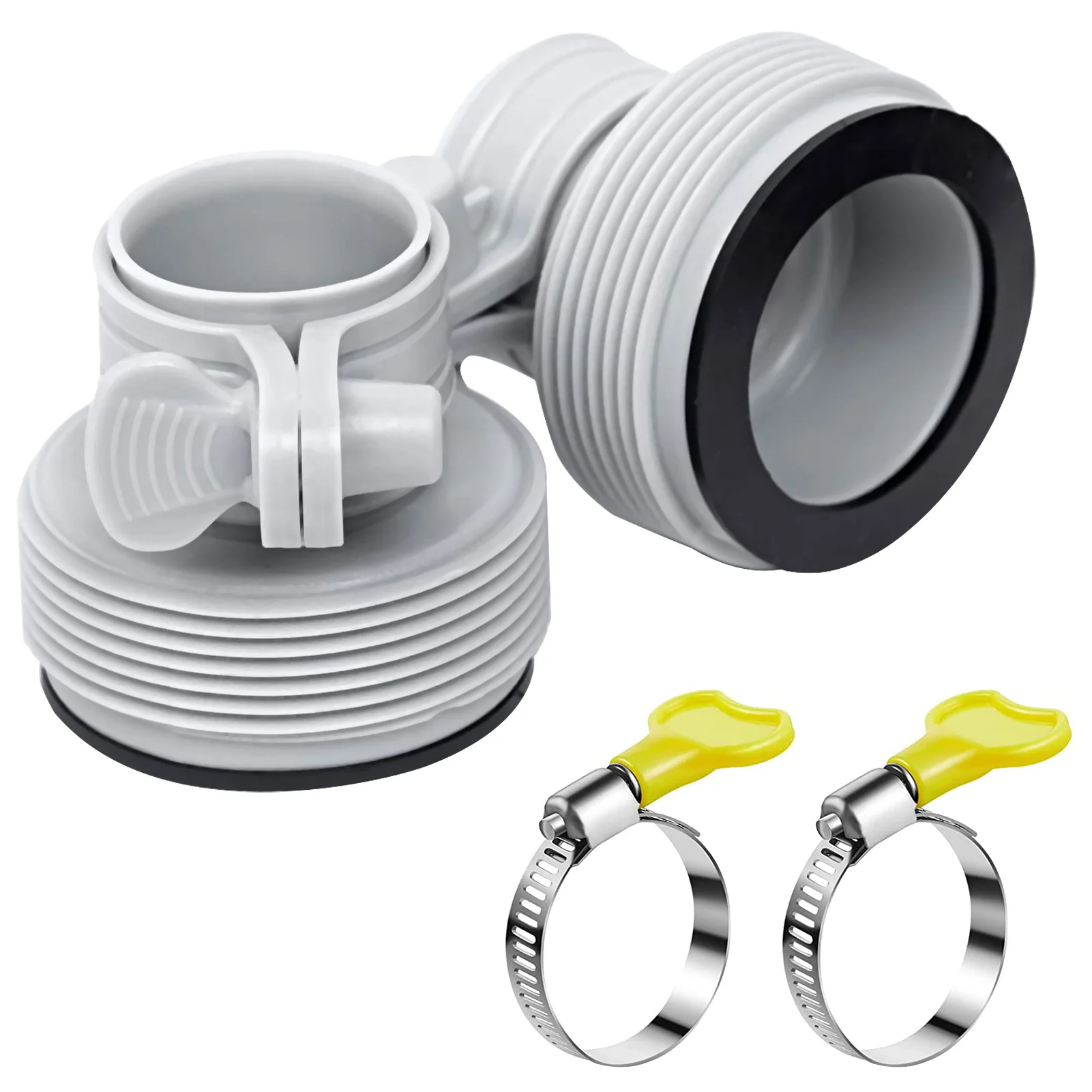 

Hose Connector Type B 1.5 Pool Vacuum Hose Connector Filter Pump Conversion Pool Pump Hose For Pool System Universal Pool