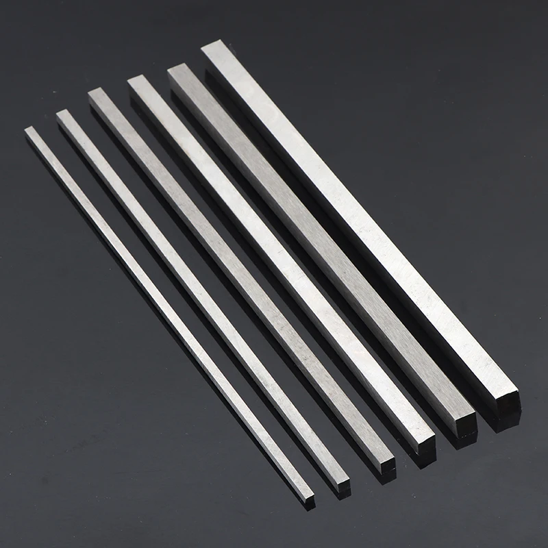 

HRC60 200mm Length HSS Square Milling Engraving Bit Lathe Tools 3/4/5/6/7/8mm High Speed Steel Tool Bit For Lathe