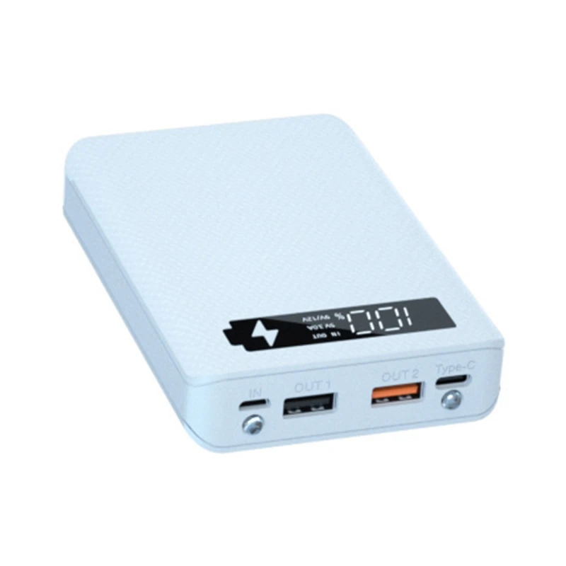 

18650 Power Bank Cases 5 Slot Batteries Container Battery Holder Storage Box