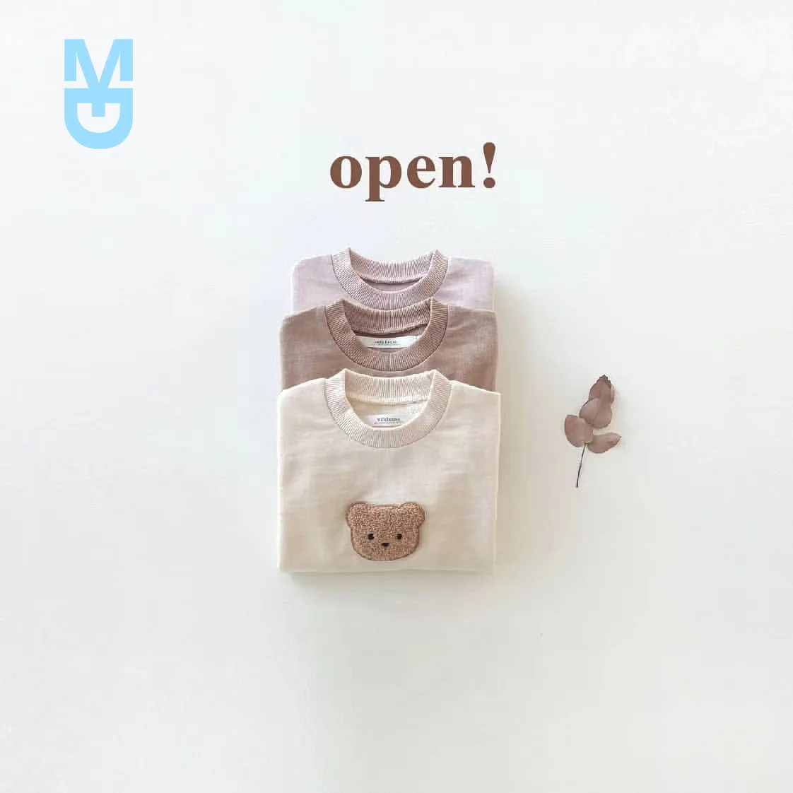 

New Baby Clothes 2022 Autumn Baby Boys Hoodies Toddler T-shirt Bear Embroidery Long Sleeve Girls Tops Infant Outfit