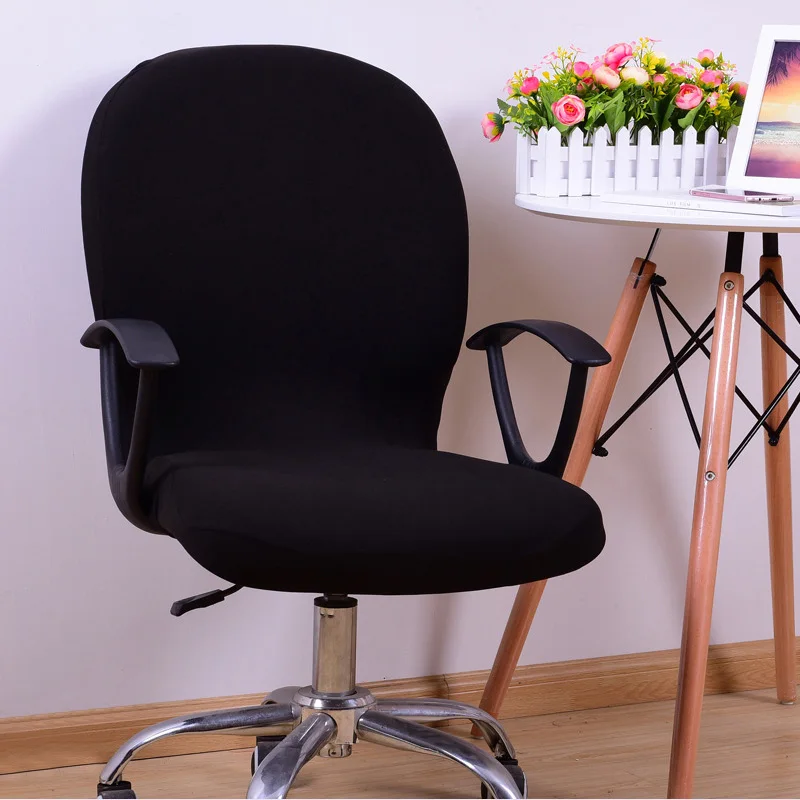 

Swivel Chair Cover Stretchable Removable Computer Office Washable Rotating Lift A1