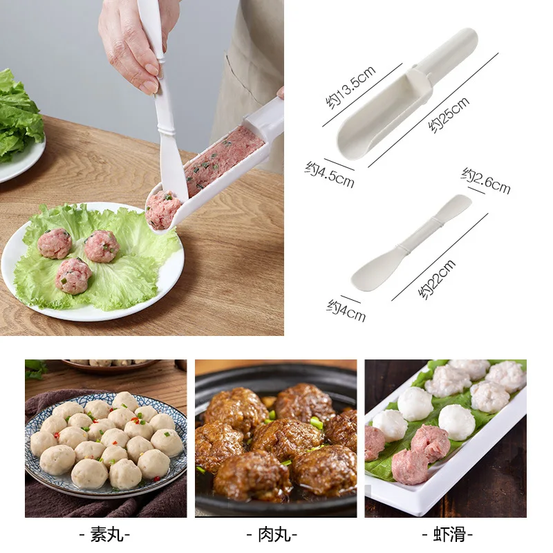 Изготовление фрикаделек пластиковая 1/4 ряда удобная форма для изготовления