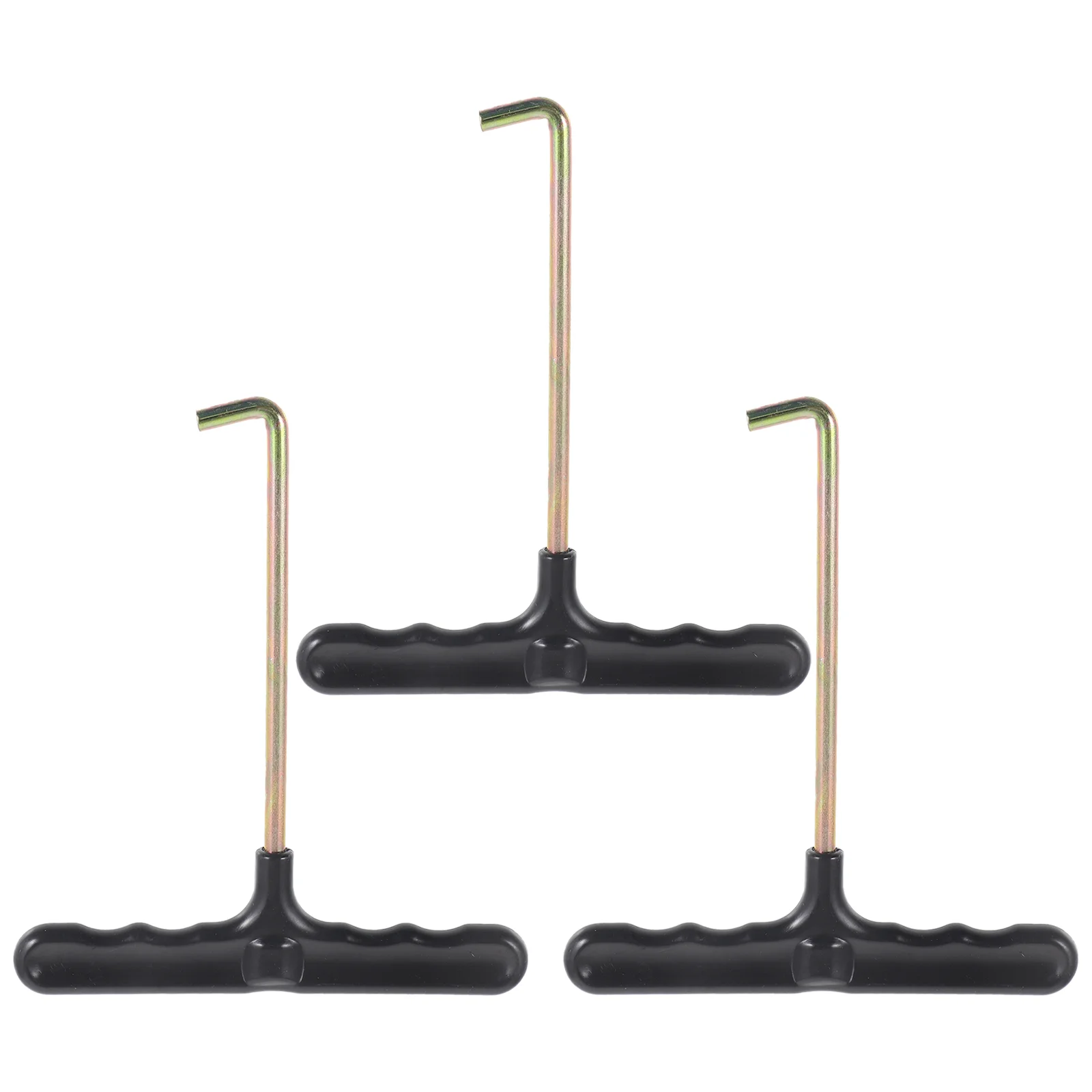 

3pcs Portable Shoelace Pullers Convenient Tightening Hooks Shoe Lace Pullers