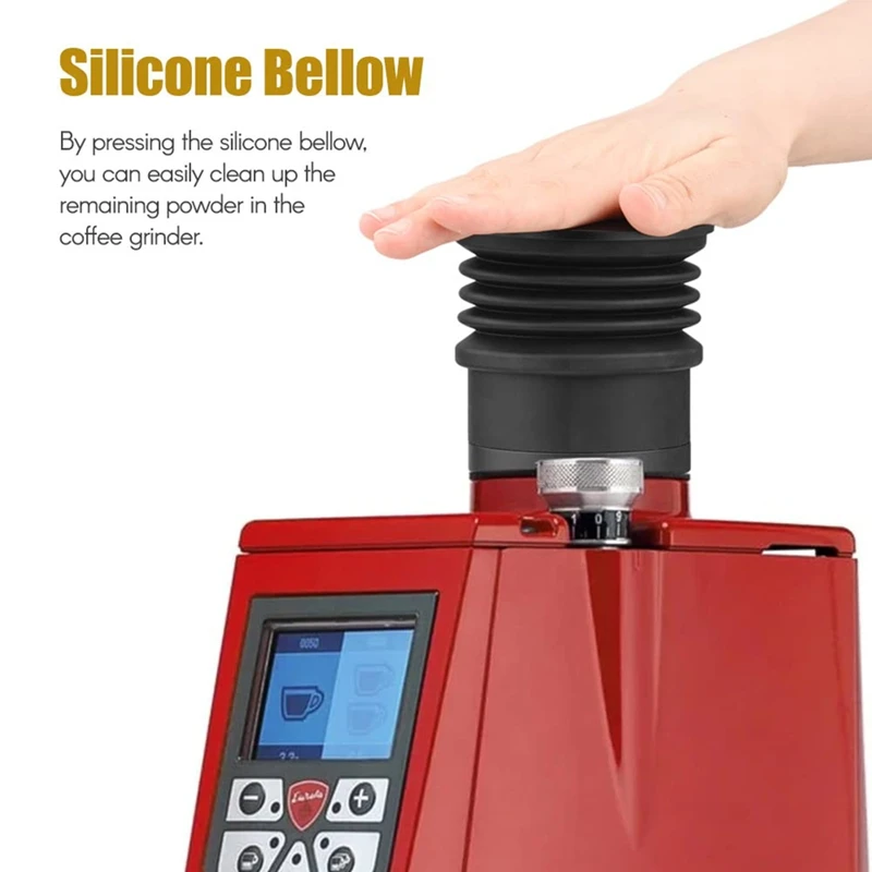 Кофейный Бункер из алюминиевого сплава одноразовый бункер с силиконовым