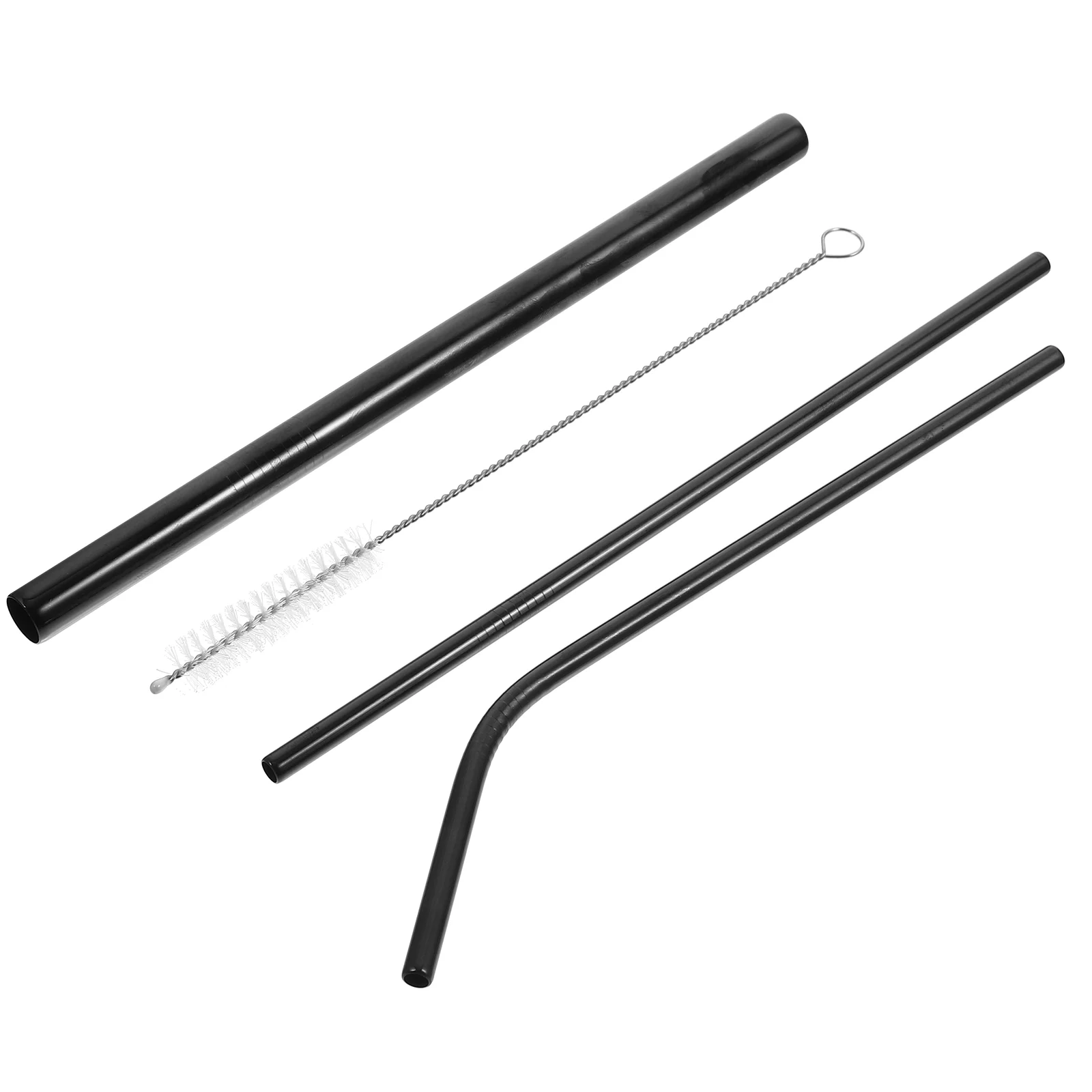 

Straws Brush Cleaner Drinkingcleaning Metal Tube Tumblertea Reusable Pipe Wide Waterparty Bottle