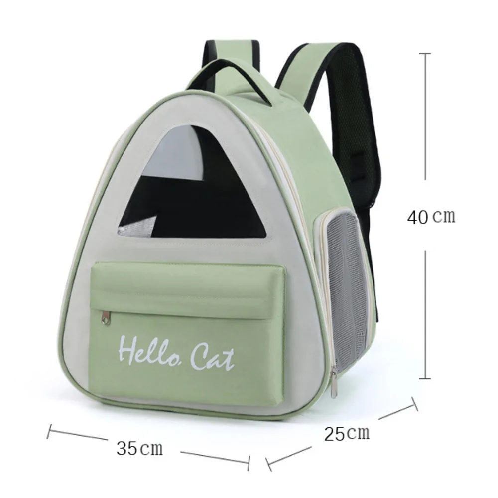 Сумка-переноска для собак рюкзак на ремне с прочной рамой дышащая складная