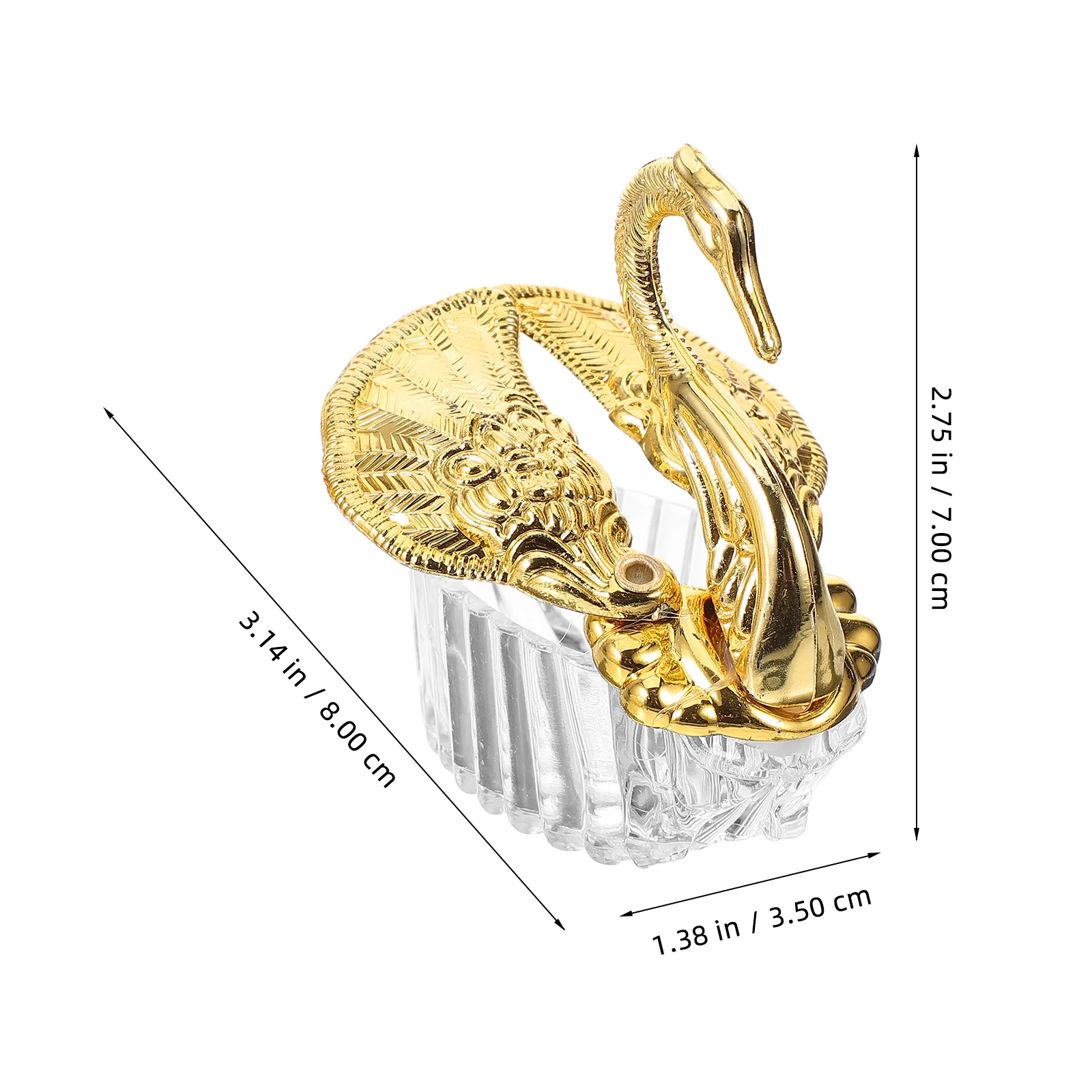 

Коробки для конфет в форме лебедя 12 шт.