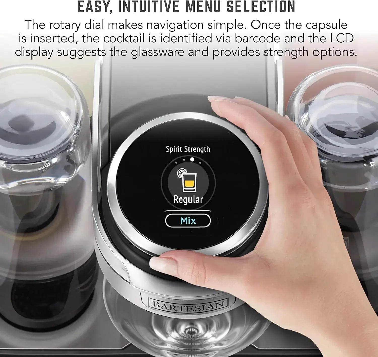 Профессиональная коктейльная машина 5 стеклянных бутылок премиум-класса 55306