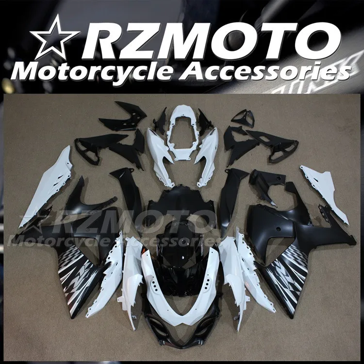

New ABS Motorcycle Fairings Kit Fit For Suzuki GSX-R 1000 K9 2009 2010 2011 2012 2013 2014 2015 2016 Bodywork Set Black White