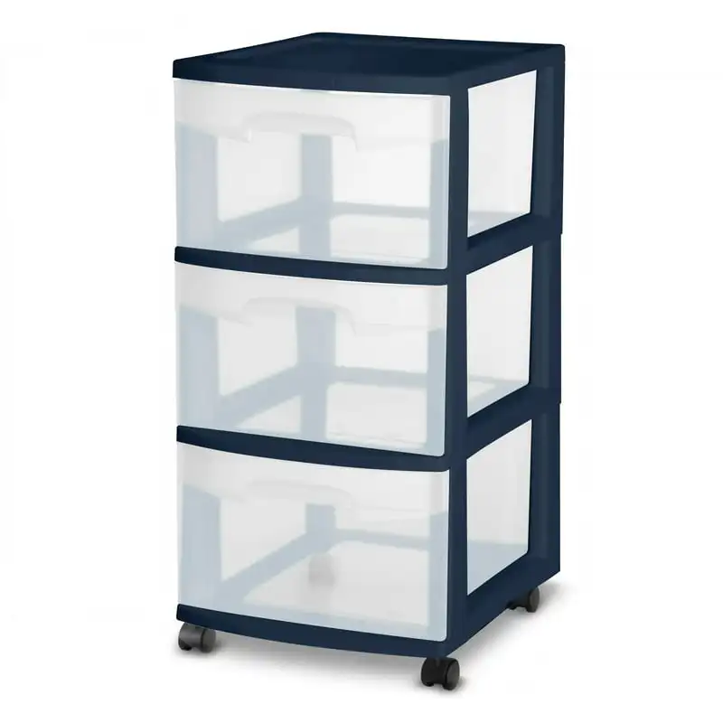 

Drawer Cart Plastic, Blue Cove