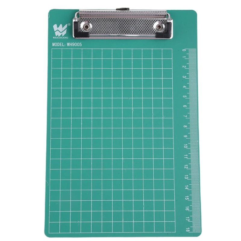 

Plastic A5 File Paper Clip Writing Board With Clip Document Clipboard Scale Kit High Quality