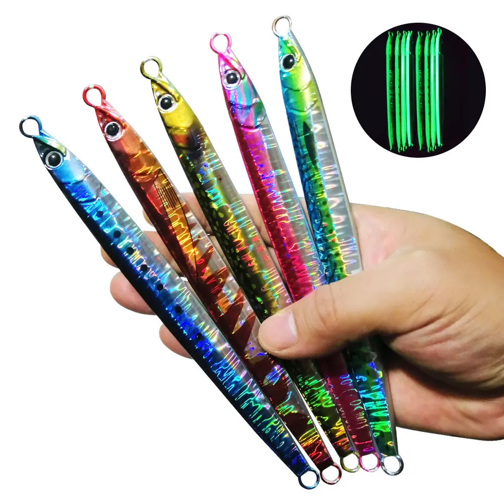 

150 г 180 г УФ-свечение Быстрый джиг-нож джиг приманка для джиггинга морской окуня скумбрия тунца Лодка Рыболовная Приманка для джиггинга