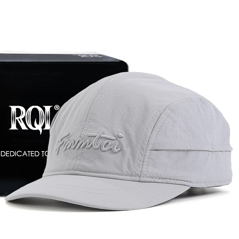 Бейсболка для мужчин и женщин быстросохнущая Кепка гольфа с короткими полями 5 см