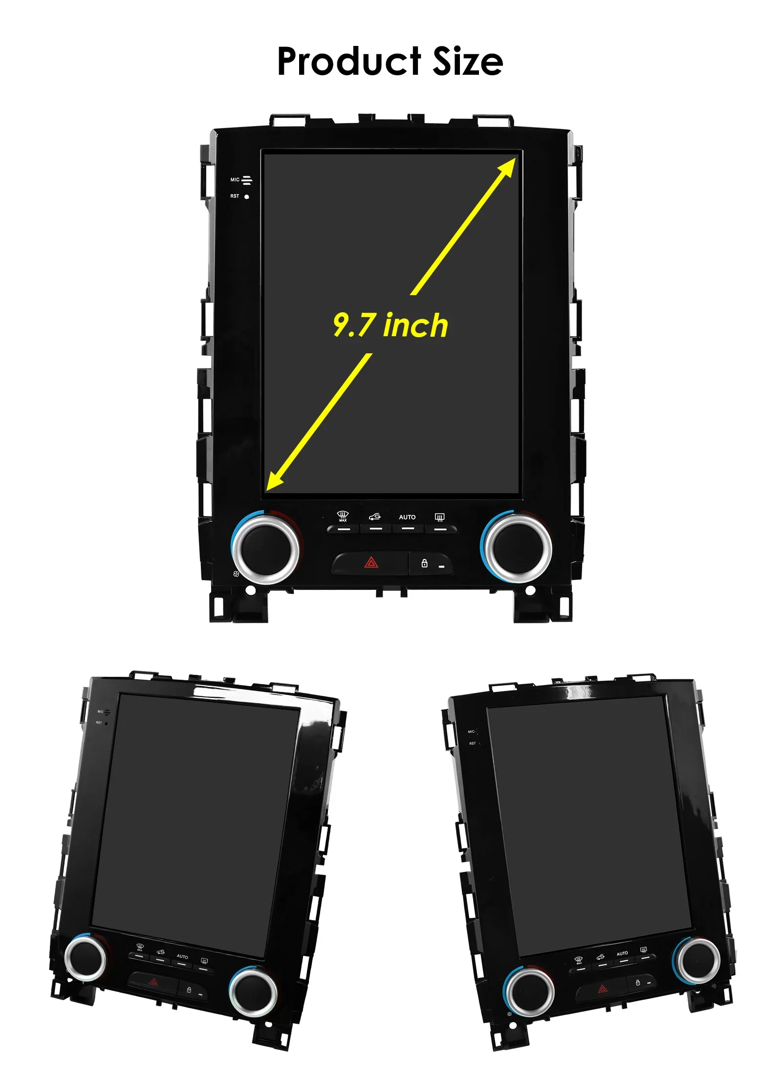 9 7-дюймовый автомобильный мультимедийный видеоплеер Android 13 для Renault Koleos Megane 4 Samsung