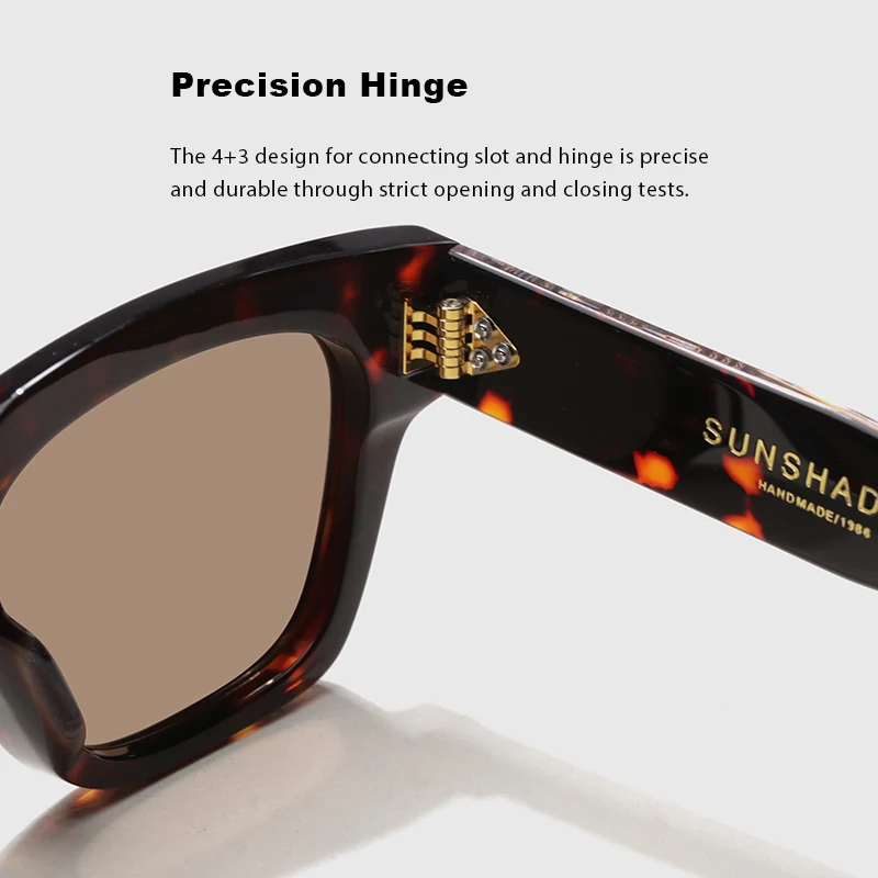 Роскошные квадратные ацетатные солнцезащитные очки ручной работы для мужчин и