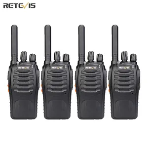 PMR Радио рация 4 шт. RETEVIS H777 Plus PMR446 H777 FRS двухстороннее радио USB зарядное устройство портативные рации для охоты