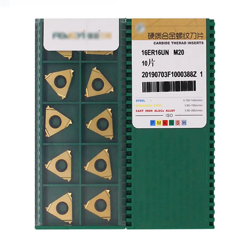 10 шт. 11NR 16ER 16NR 32UN 28UN 24UN 20UN 18UN 16UN 14UN 12UN 11.5UN 11UN 10UN 9UN 8UN M20 TP04 Инструменты с ЧПУ Вставки