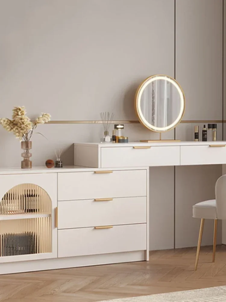 Набор с выдвижным ящиком для маленьких девочек современный туалетный столик