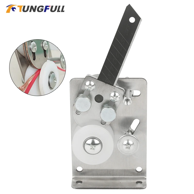 Portable Manual Wire Stripping Machine Cable Peeling Machine DIY Mini 2-35MM2 Waste Cables Stripper With Tungsten Steel Blade