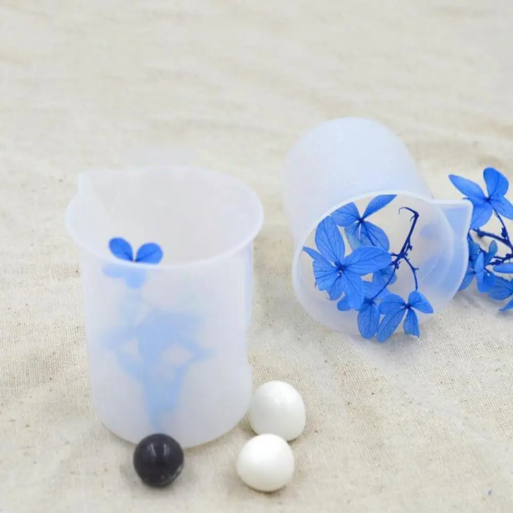

1 Pcs 100ml Measuring Cup Silicone Resin Glue Tools Diy Tools Cups Silicone Scale Convenience Making With Handmade Measurin L1N1