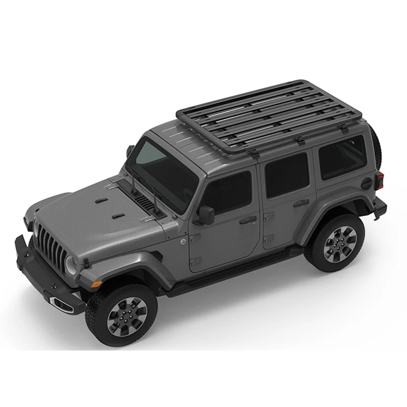 

Quality aluminum alloy flat platform roof rack roof basket with special BRACKET for SUV pickup truck