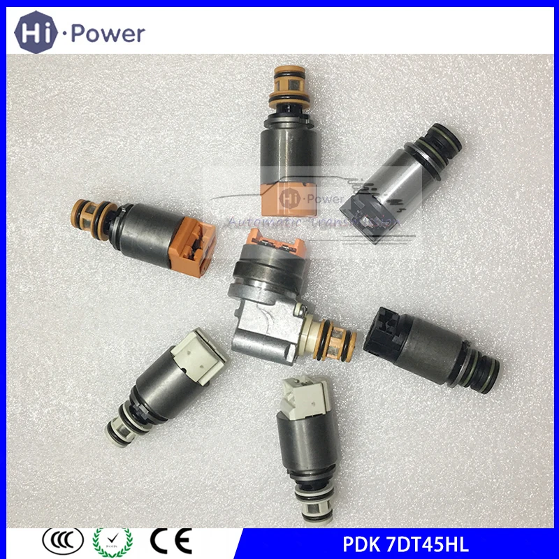 

8PCS PDK 7DT45HL 7 Speed Transmission Solenoid Kits For or Porsche 911 Palamela Maca Cayenne Car Accessories