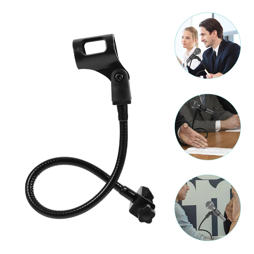 

Microphone Bracket Adjustable Microphone Rack Microphone Arm Stand Microphone Stand for Friends Office Families