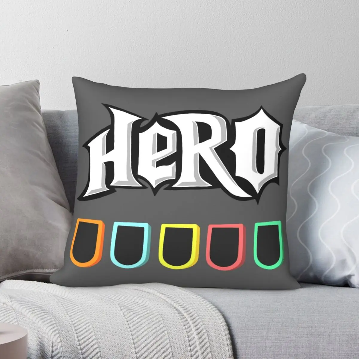 

Hero 2,0 наволочка из полиэстера и льна с бархатным узором на молнии