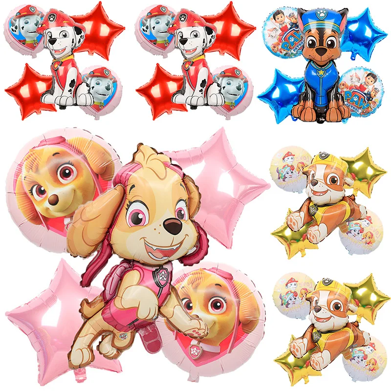 Набор воздушных шаров из фольги Щенячий патруль |