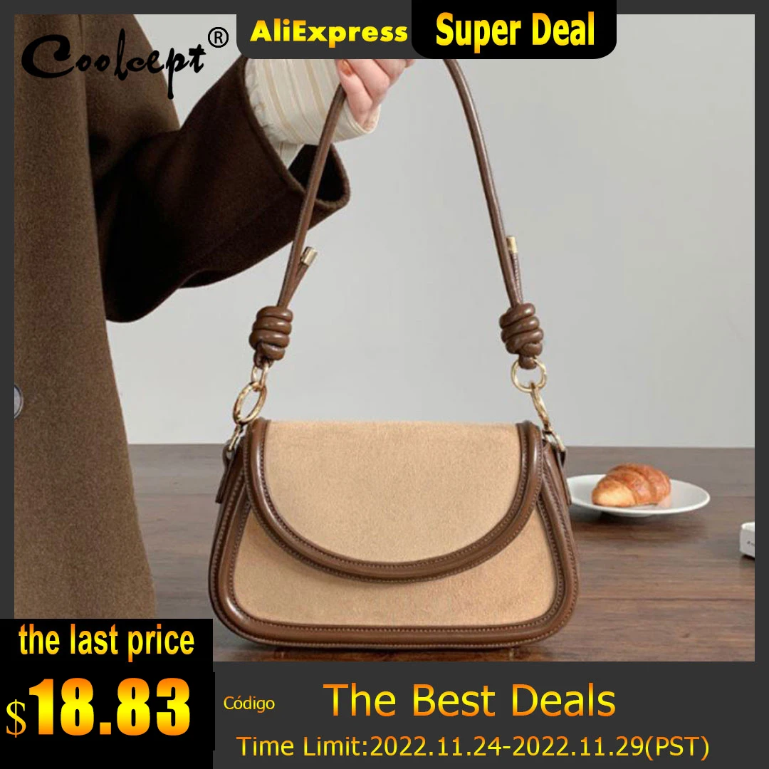 

Coolcept 2023 Instagram новая женская сумка через плечо сумки-мессенджеры зимняя женская сумка женская мода подмышечное седло