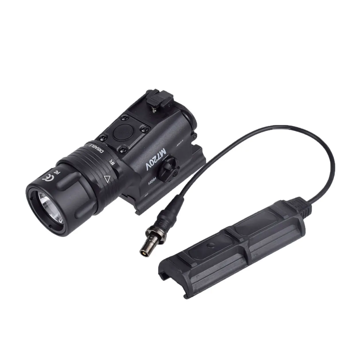 

M720V Outdoor Lighting Quick Release 20Mm Guide Rail Tactical Led Lighting Flash Flashlight