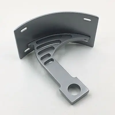 Боковое крепление Swingarm изогнутый Кронштейн номерного знака для Kawasaki ZX 6R 636 7R 9R 12R