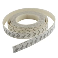 123510m white silicone rubber self adhesive seal strip width 10152030mm thick 1235mm anti slip damper sealing gasket
