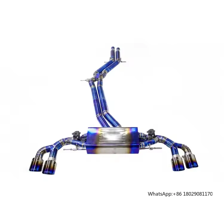 Xinaote Высокая перфорированная титановая выхлопная система valvetronic для Porsche Cayenne Coupe S