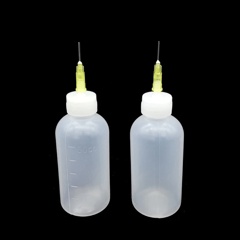 

10x Multi Purpose DIY Precision Tip Applicator Bottles Set DIY Quilling Glue