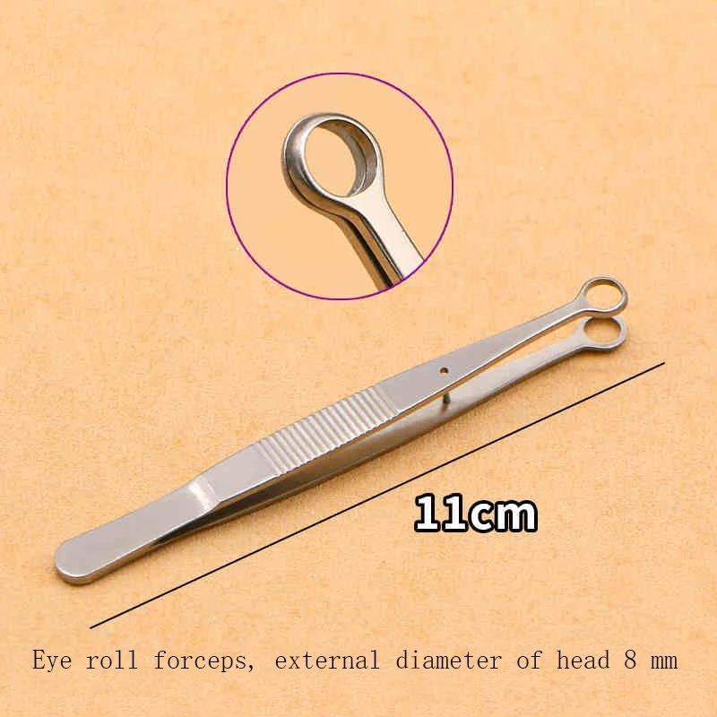 Роликовые щипцы нержавеющая сталь с круглой головкой опухлый глаз массажные
