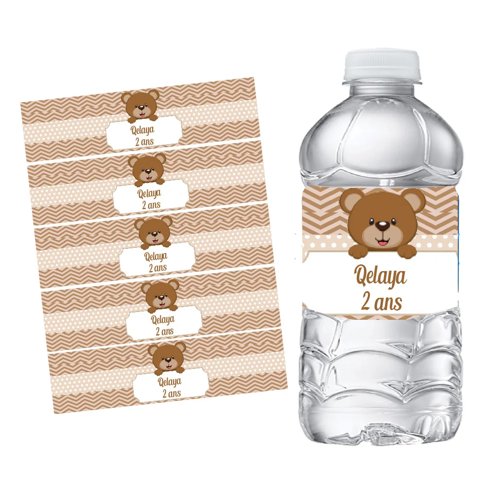 Водостойкие этикетки для бутылок с водой 30 дюймов | Дом и сад